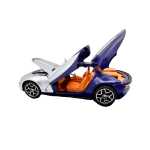 Macheta Bugatti Atlantic gri albastru 1:32 cu sunete si lumini deschide usile si capotele - imagine 6