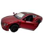 Macheta Bentley Continental visiniu 1:28 metal lumini si sunete usi deschise - imagine 9