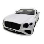 Macheta Bentley Continental alb 1:28 metal lumini si sunete usi deschise - imagine 5