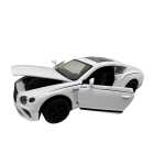 Macheta Bentley Continental alb 1:28 metal lumini si sunete usi deschise - imagine 8