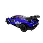 Macheta McLaren albastra 1:28 replica metal lumini si sunete usi fluture deschise - imagine 5