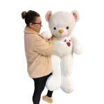 Urs urias alb 1.2m Be my Valentine - imagine 2