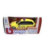 Macheta Bburago BMW X5 1:43 galben replica metal die-cast - imagine 6