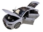Macheta Audi RS7 gri 1:24 cu sunete lumini deschide toate usile si capotele - imagine 13