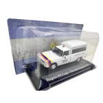 Macheta Peugeot 404 Cargo 1980 1:43 alb replica metal die-cast