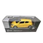 Macheta Welly Renault Clio RS 1:64 galben replica metal die-cast