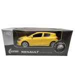 Macheta Welly Renault Clio RS 1:64 galben replica metal die-cast - imagine 2