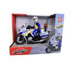 Motocicleta de politie si politist cu sunete si lumini - imagine 2