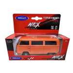 Macheta Welly Volkswagen -1 39 Volkswagen Bus T2 1972 1972 1:34 portocaliu replica metal die-cast - imagine 6