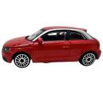 Macheta Bburago Audi A1 2010 1:43 rosu replica metal die-cast - imagine 3