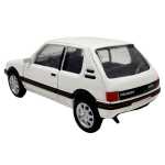Macheta Norev Peugeot 205 GTI 1988 1:54 alb replica metal die-cast - imagine 2
