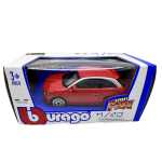 Macheta Bburago Audi A1 2010 1:43 rosu replica metal die-cast - imagine 5