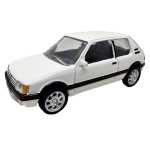 Macheta Norev Peugeot 205 GTI 1988 1:54 alb replica metal die-cast
