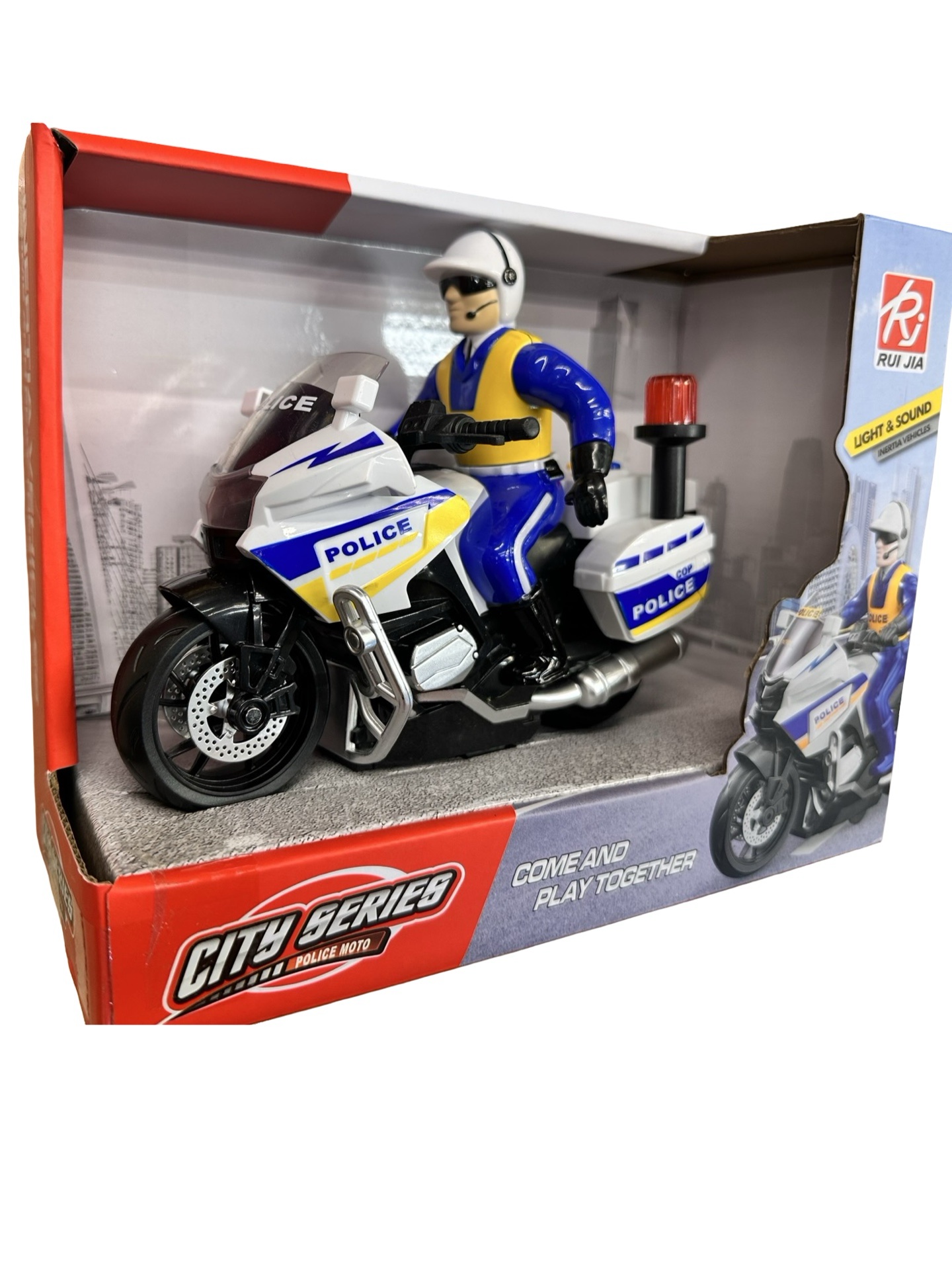 pixelcut_7-9 Motocicleta de politie si politist cu sunete si lumini - imagine 1