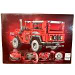 Set constructie Offroad 4x4 Speed Building Blocks masina off-road rosie 910 piese scara 1:14 3311 - imagine 3
