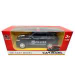 Macheta Range Rover Police 1:43 replica metal cu lumini si sunete usi deschise