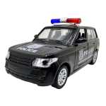 Macheta Range Rover Police 1:43 replica metal cu lumini si sunete usi deschise - imagine 3