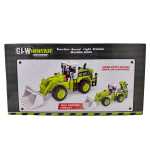 Excavator tip vola GLW Engineering 1:40 vehicul constructii cu lumini si sunete metal si plastic - imagine 4