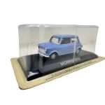 Macheta Morris Mini 1:43 replica metal albastru editie de colectie - imagine 4