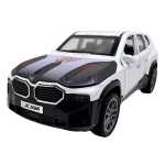 Macheta BMW XM 1:32 alb cu sunet si lumini deschide usile fat si capota motor - imagine 3