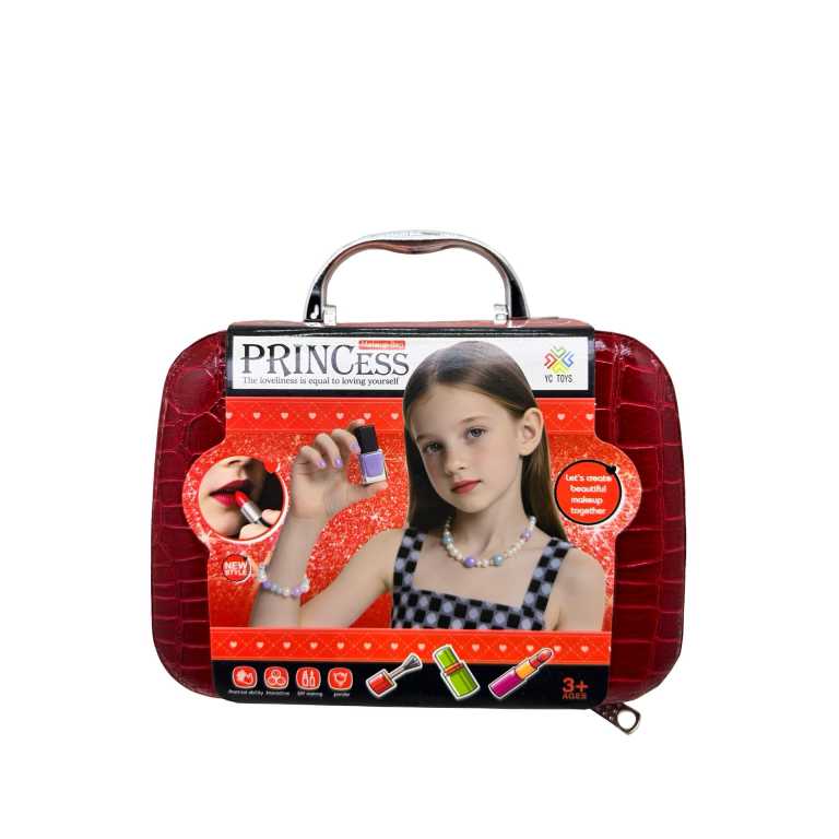 Set trusa machiaj cosmetica cu accesorii Princess