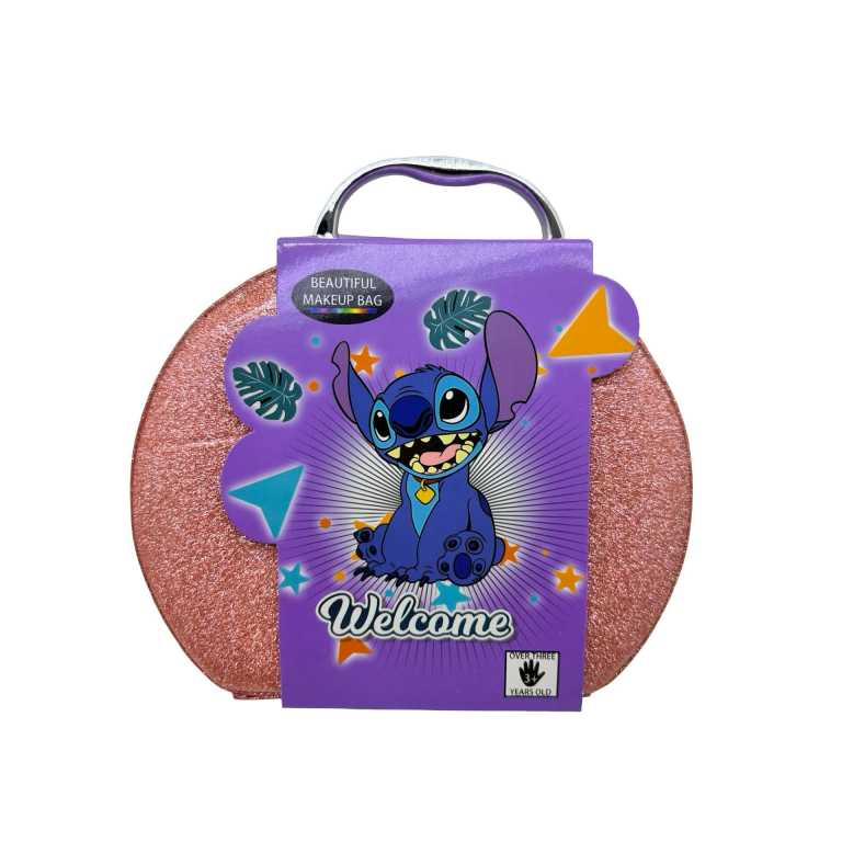 Set machiaj trusca cosmetica cu accesorii Stitch pentru copii