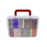 Set 96 cuburi magnetice Minecraft blocuri constructie in cutie depozitare - imagine 7