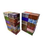 Set 96 cuburi magnetice Minecraft blocuri constructie in cutie depozitare - imagine 9