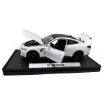 Macheta BMW M4 1:32 replica metal lumini si sunete usi capota portbagaj deschise - imagine 6