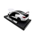 Macheta BMW M4 1:32 replica metal lumini si sunete usi capota portbagaj deschise - imagine 7