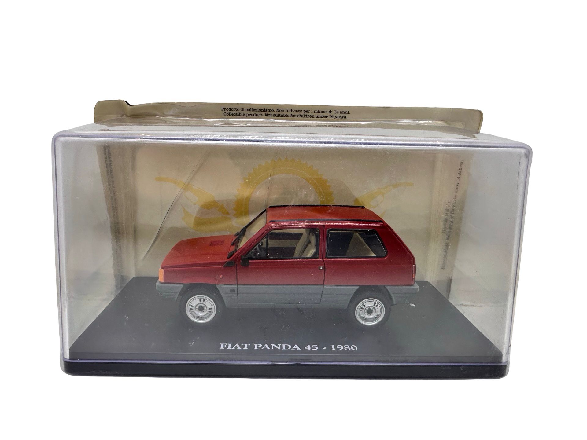 WhatsApp Image 2026-02-21 at 20.37.14 Macheta 1980 Fiat Panda 45 Red/Grey 1:24 replica metal