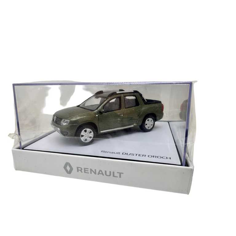 Macheta Renault Duster Oroch Grey-Green 1:43 replica metal