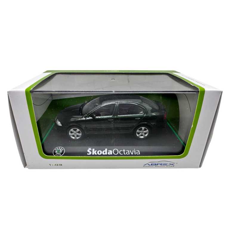 Macheta 2004 Skoda Octavia II Verde Natur Metalizat 1:43 replica metal