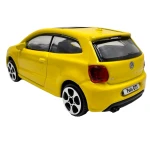 Macheta Volkswagen Polo GTI Mark 5 Galben 1:43 replica metal - imagine 2