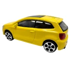 Macheta Volkswagen Polo GTI Mark 5 Galben 1:43 replica metal - imagine 3