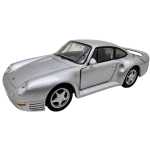 Macheta 1/34-38 Porsche 959 Argintiu replica metal