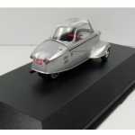 Macheta 1957 Messerschmitt Kr200 Argintiu 1:43 replica metal