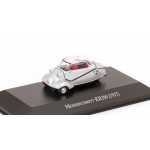 Macheta 1957 Messerschmitt Kr200 Argintiu 1:43 replica metal