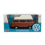 Macheta Volkswagen Type 2 (13) Camper Van 1:24 replica metal - imagine 2