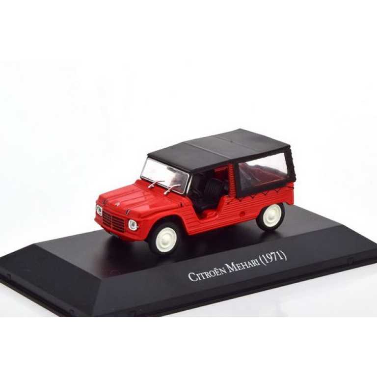 Macheta 1971 Citroen Mehari Rosu 1:43 replica metal