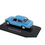 Macheta 1977 Peugeot 504 Tn albastru 1:43 replica metal - imagine 3