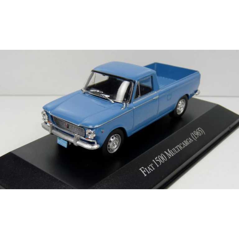 Macheta 1965 Fiat 1500 Multicarga Albastru 1:43 replica metal