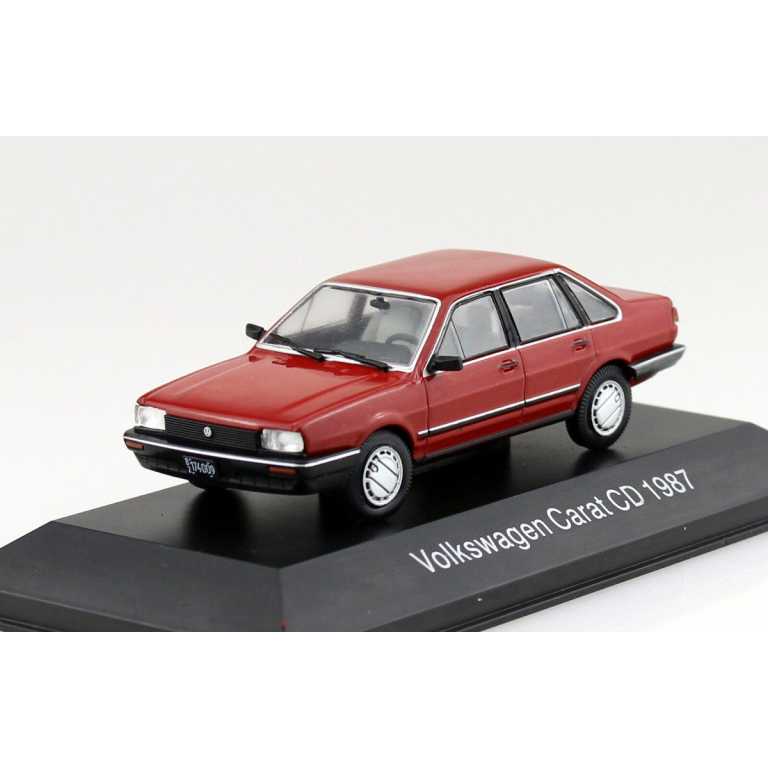 Macheta 1987 Volkswagen Carat Cd Passat Rosu 1:43 replica metal