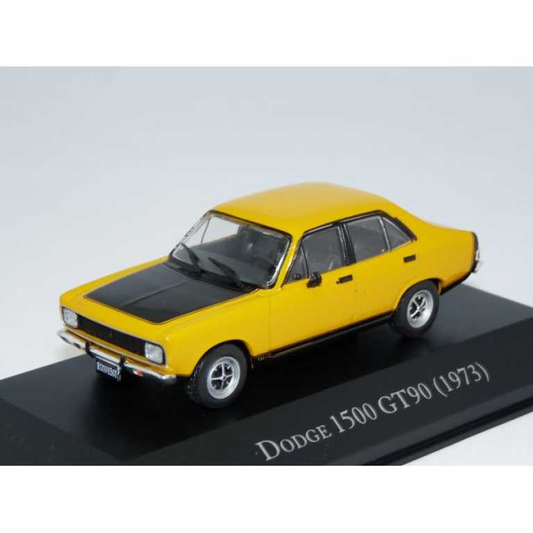 Macheta 1973 Dodge 1500 Gt90 Yellow/Black 1:43 replica metal
