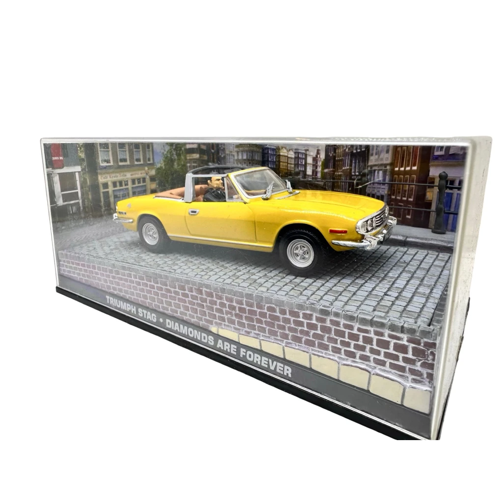 Macheta Triumph Stag Diamonds Are Forever scara 1:43