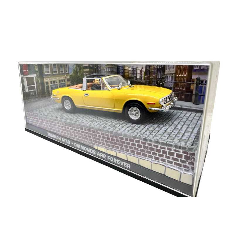 Macheta Triumph Stag Diamonds Are Forever scara 1:43
