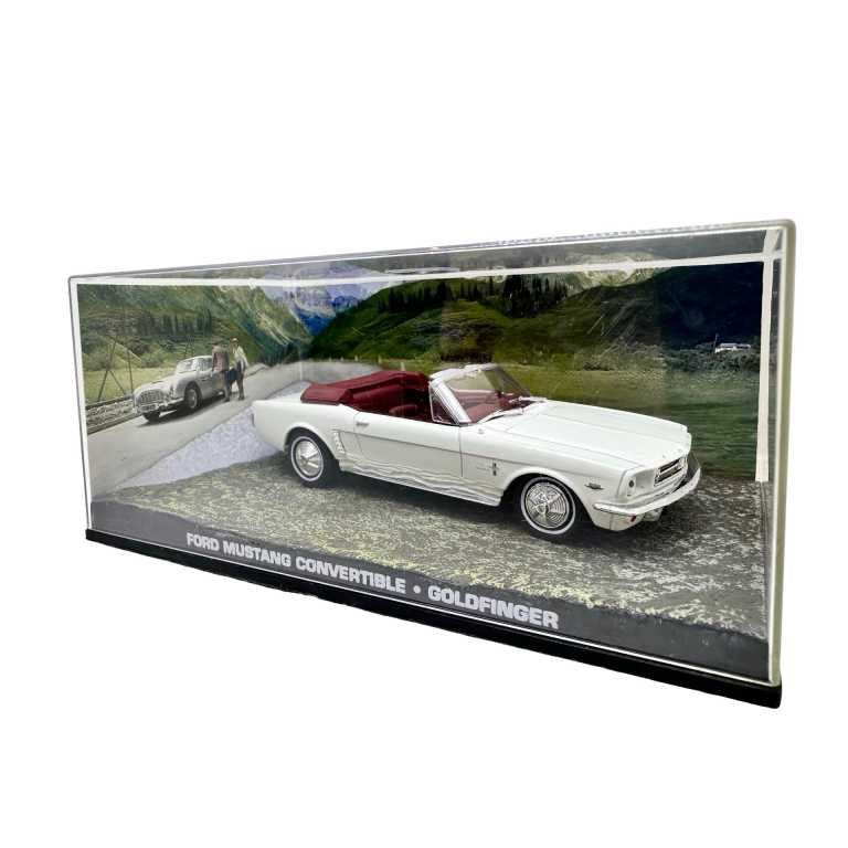 Macheta Ford Mustang Convertible Goldfinger scara 1:43