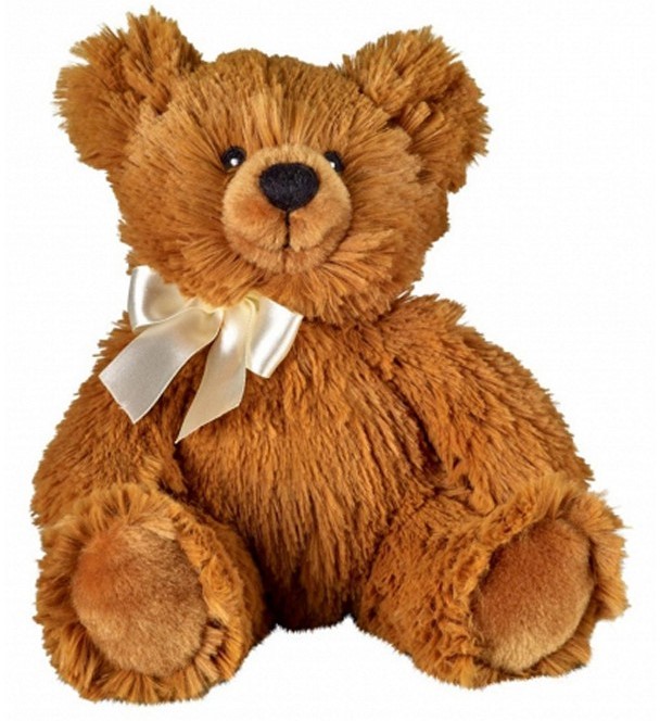 bauer-eco-line-plush-bear-knuddel-25cm Urs de plus maro Bauer Eco-Line Plus Bear 25cm - imagine 1