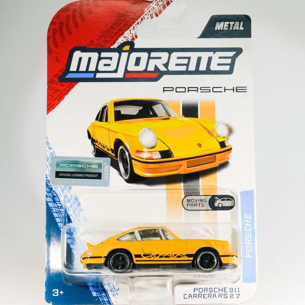 img_7405 Macheta Porsche 911 Carrera RS orange 2.7 1:64 replica metal parti mobile - imagine 1