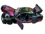Macheta Nissan GT-R 1:32 cu sunete si lumini usi si capote care se deschid - imagine 4